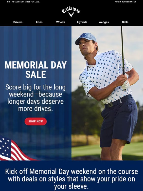 The Memorial Day Sale is Happening Now