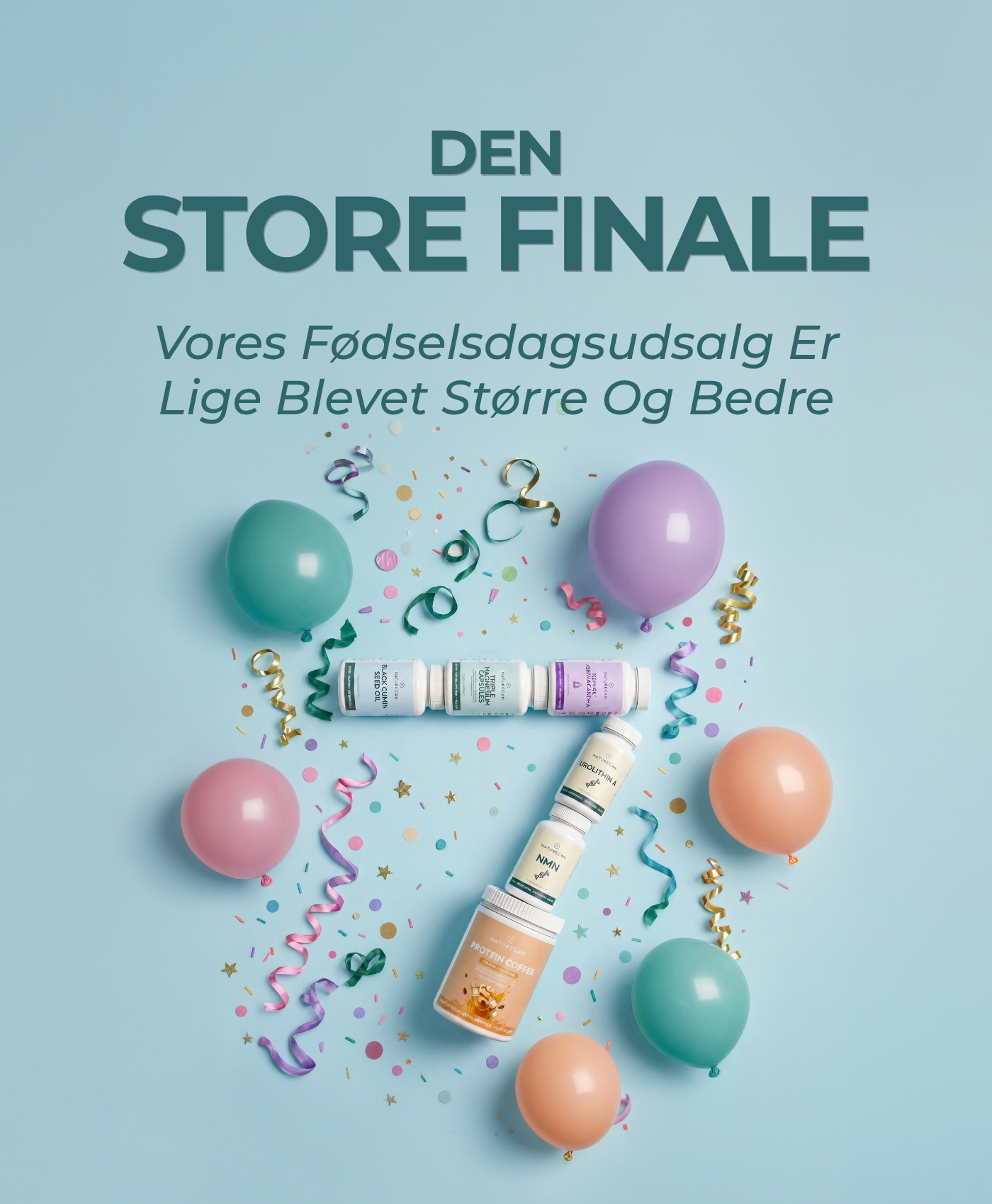 Vores fødselsdagsudsalg er lige blevet endnu større og bedre