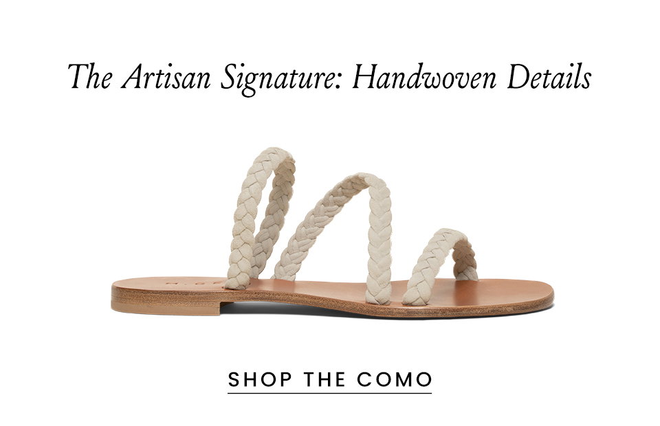 The Artisan Signature: Handwoven Details  < Shop The Como > 