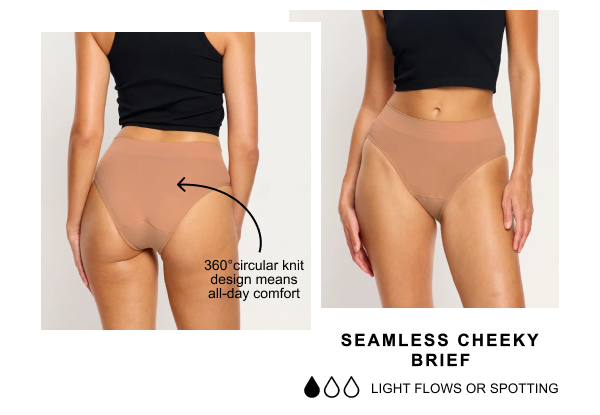 Seamless Cheeky Brief - Light