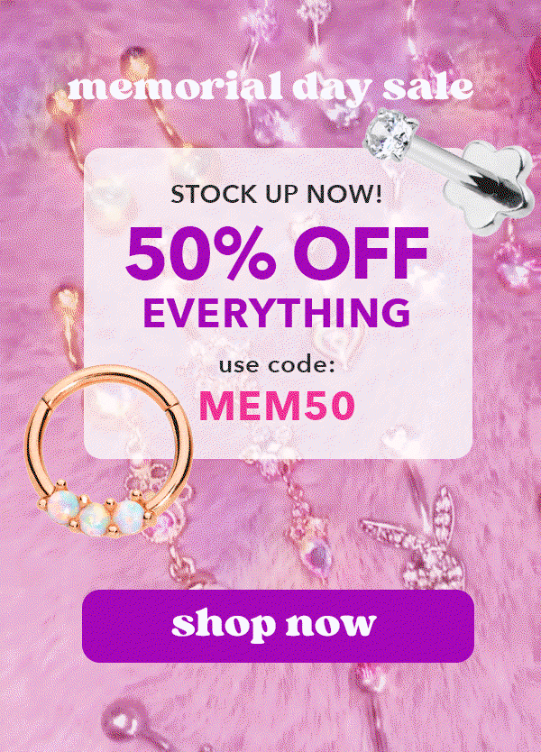50% Off - use code: MEM50