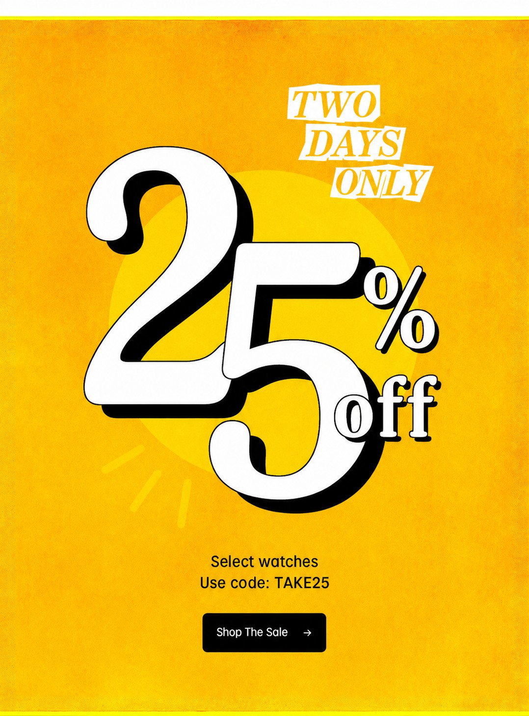 Shop The Sale (25% off | Select watches | Use code: TAKE25) - Timex