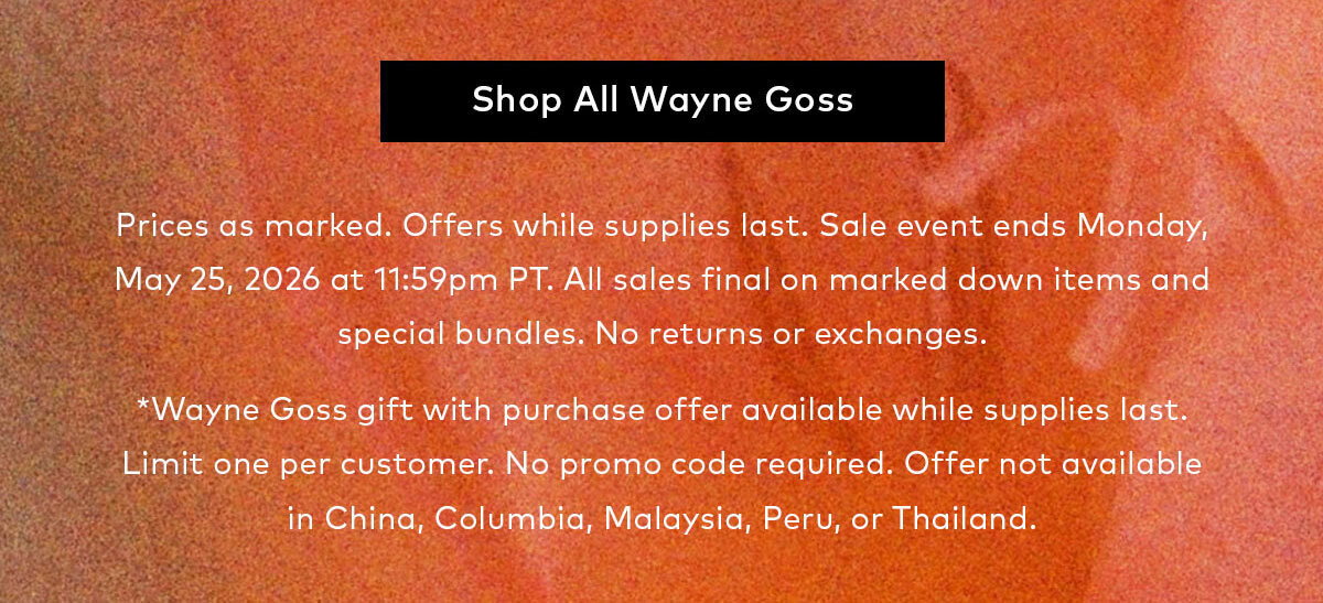 Shop more Wayne Goss on Beautylish.com