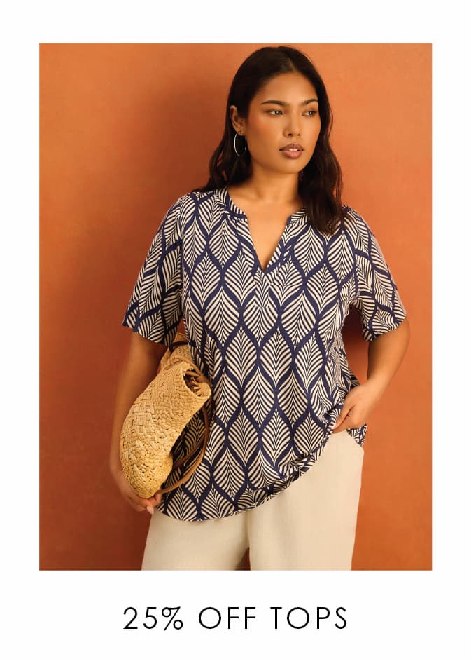 25% Off Tops