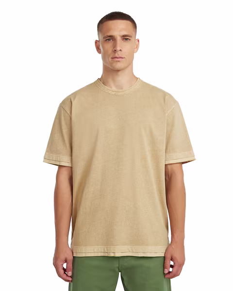 Washed Distressed Relaxed T-Shirt