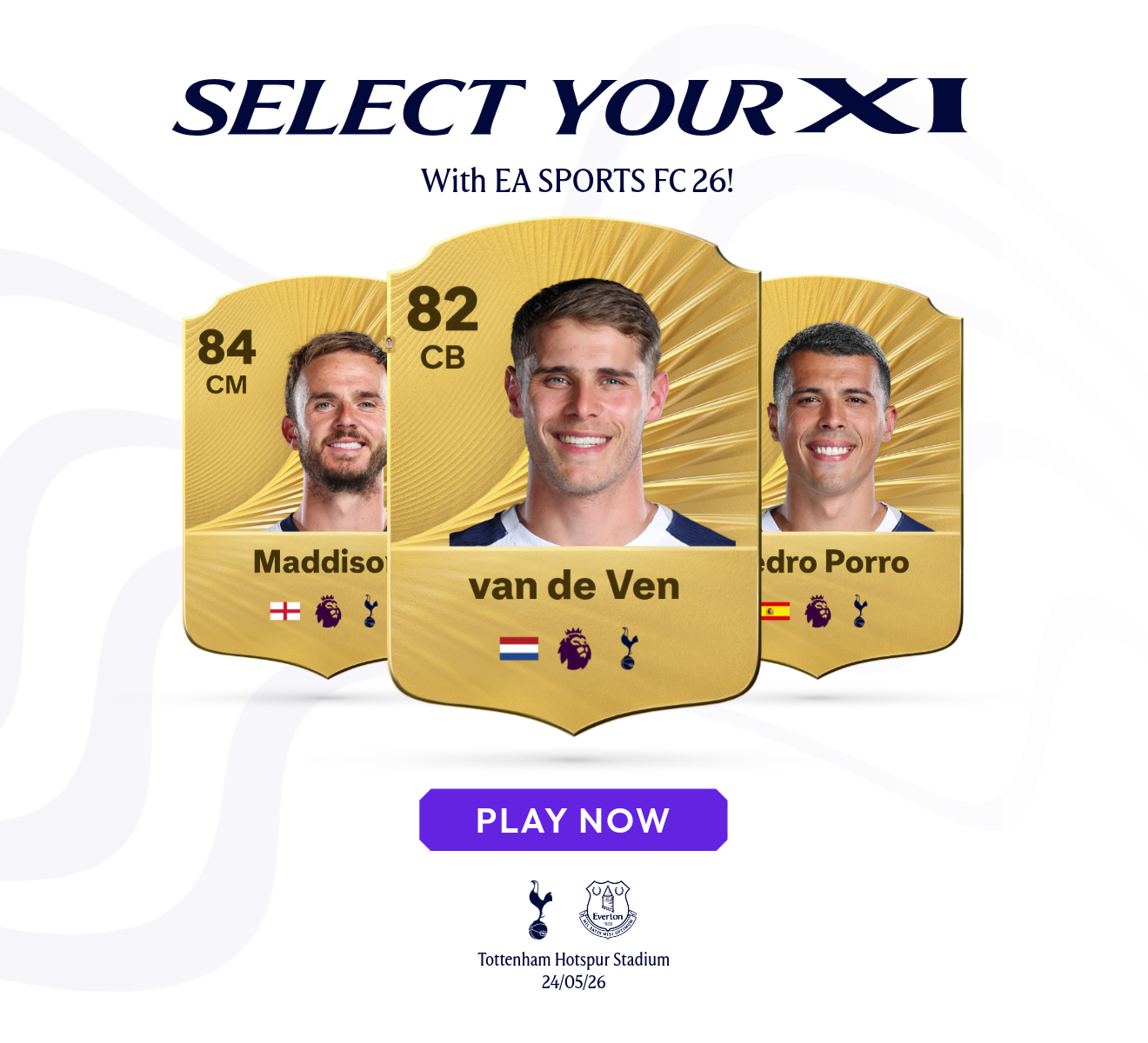 Select your 11