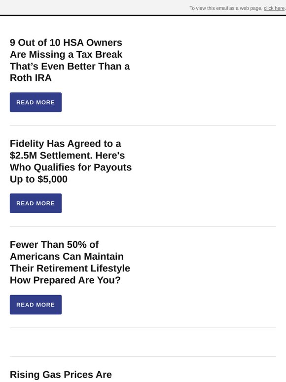 9 Out of 10 HSA Owners Are Missing a Tax Break That’s Even Better Than a Roth IRA