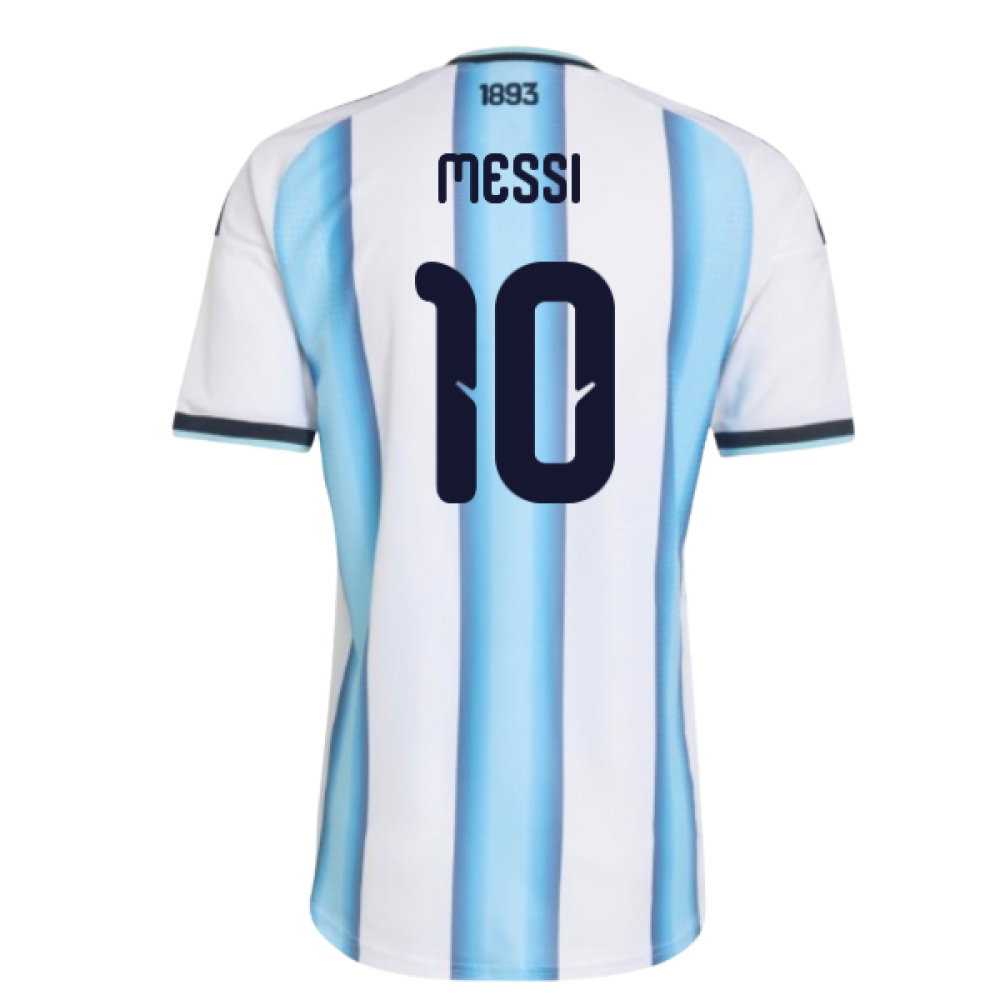 Image of 2026-2027 Argentina Authentic Home Shirt (Messi 10)