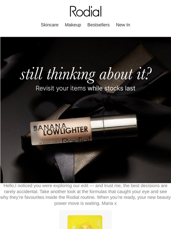 Still thinking it over?