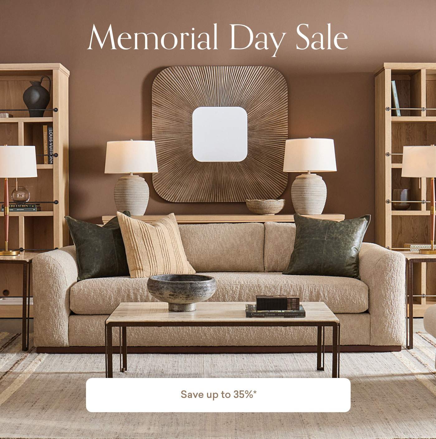 Memorial Day Sale. Up to 35% off. Shop the Sale