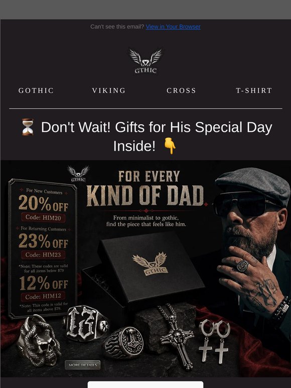 ⏳ Before the His Day: A Gift That Lands Early