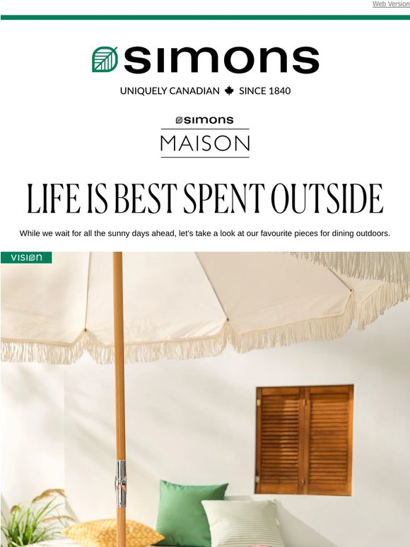 Life is best spent outside!