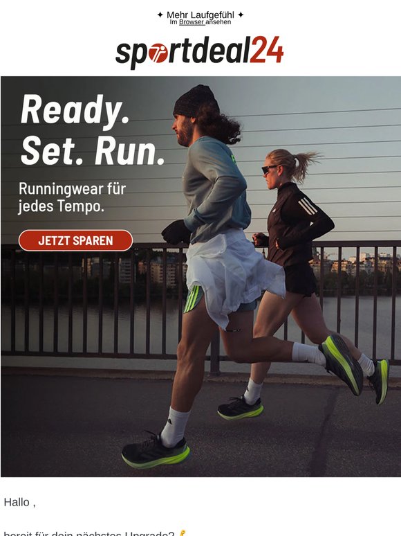 Spür den Rhythmus. Lauf los 🏃