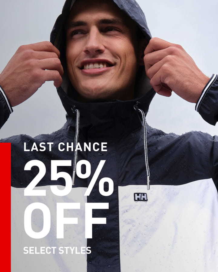 Last chance - 25% off select styles