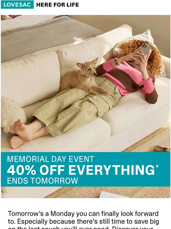Memorial Day Is Coming, 40% Is Leaving Tomorrow.