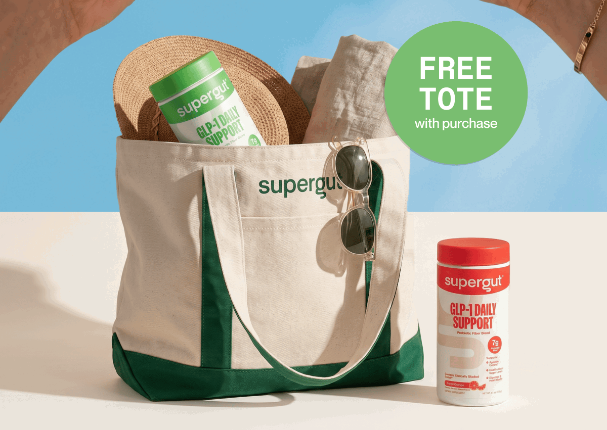 Get a FREE Tote Bag with Purchase of GLP-1 Flavors