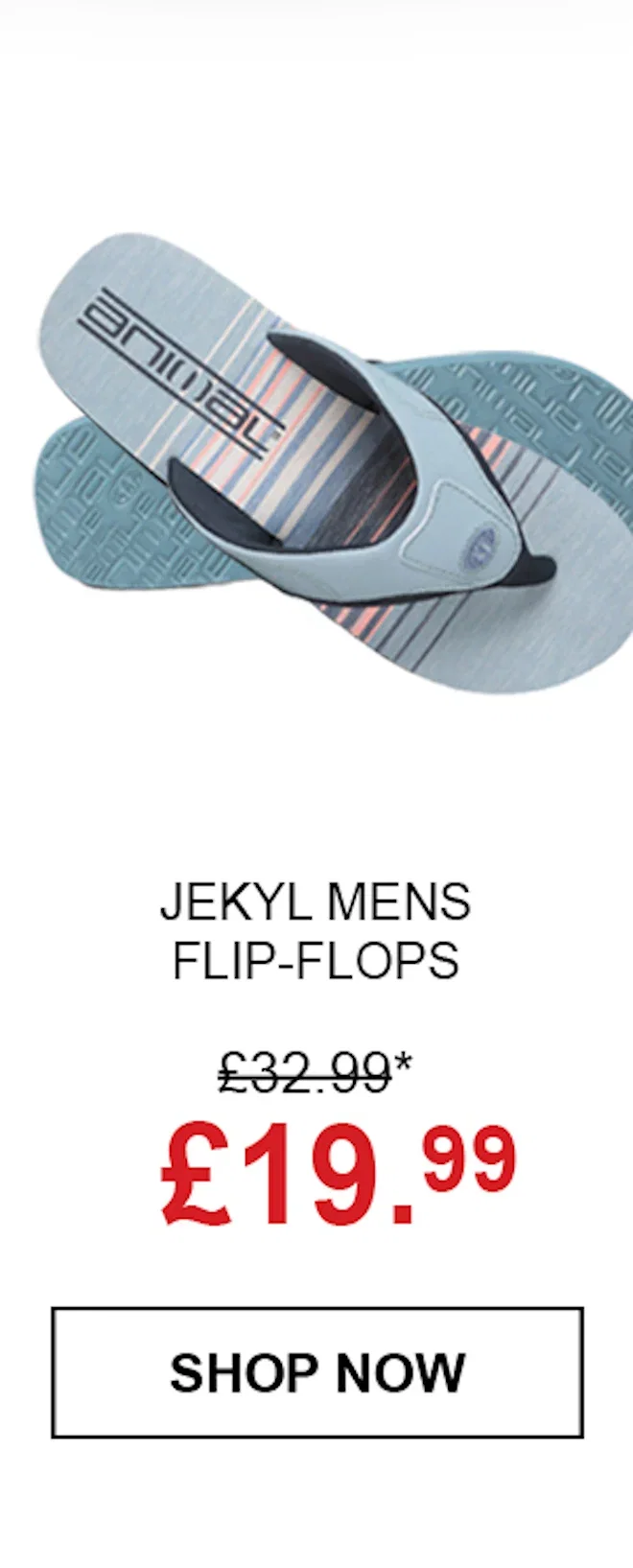 Jekyl Mens Flip-Flops