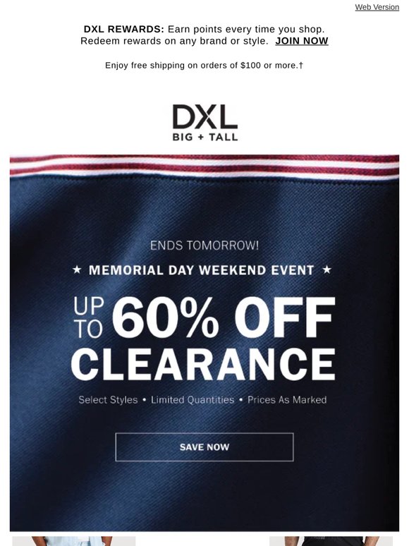 Memorial Weekend Savings End Tomorrow!