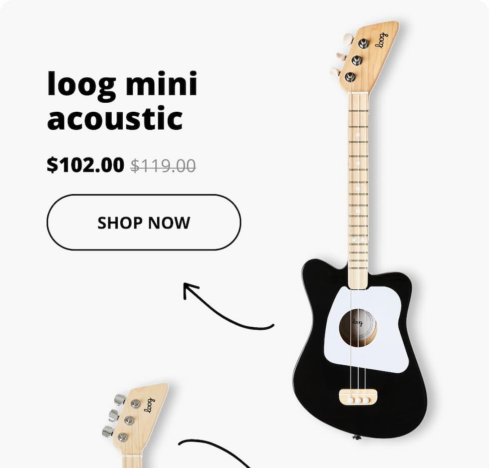 loog mini acoustic - SHOP NOW