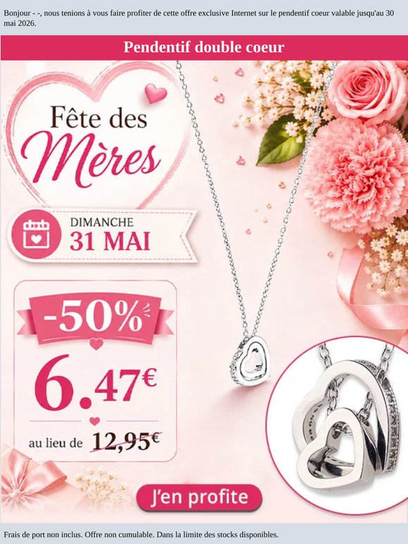 Deux cœurs, un seul message : “Je t’aime”