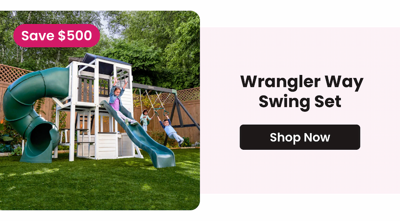 Wrangler Way Swing Set - Shop now