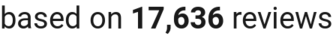 number of reviews