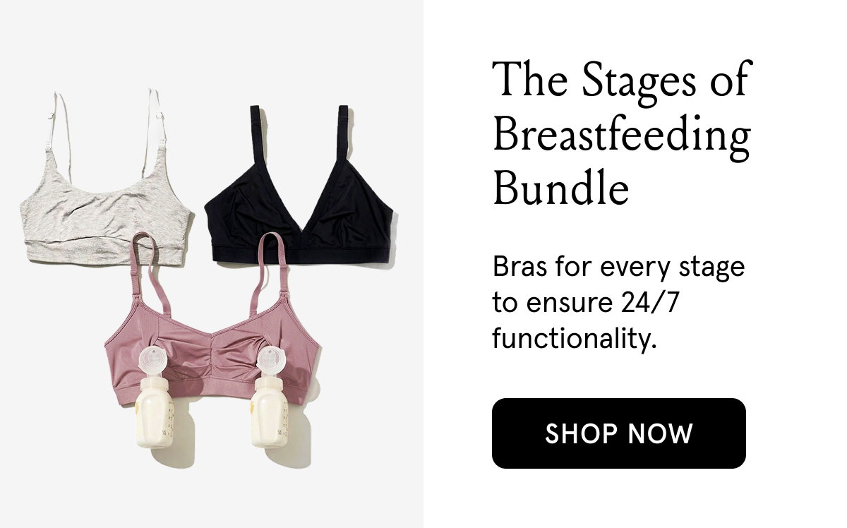 The Stages of Breastfeeding Bundle | Bras for every stag to ensure 24/7 functionality. | SHOP NOW