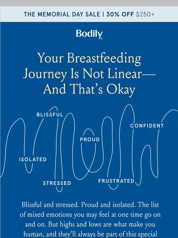 Breastfeeding has ups and downs