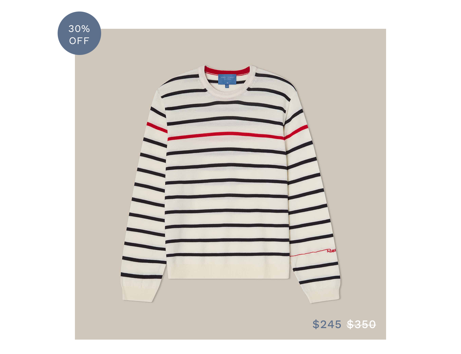 Cooke Engineered Stripe Sweater