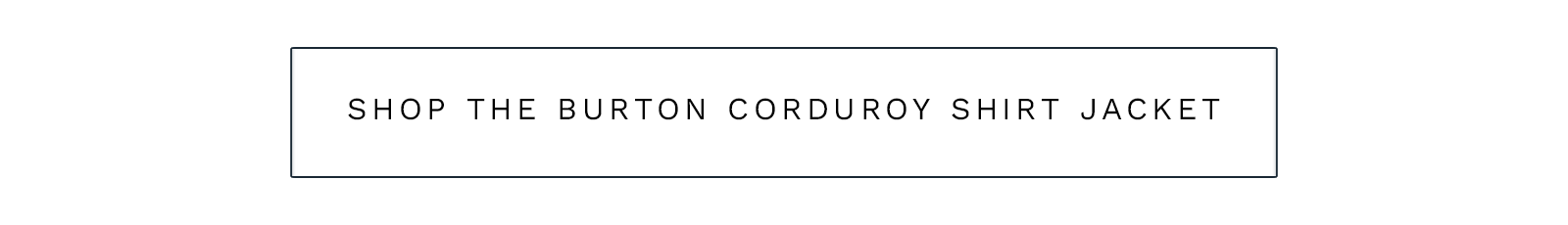 Burton Pinwale Corduroy Shirt Jacket