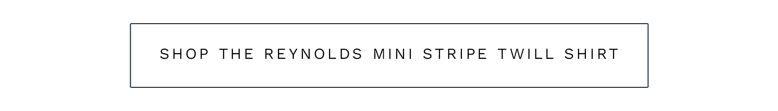 Reynolds Mini Stripe Twill Shirt in Classic Fit