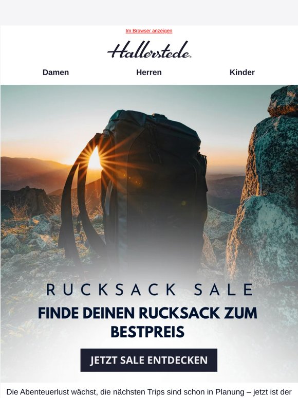 Bereit für deinen neuen Rucksack? 👜