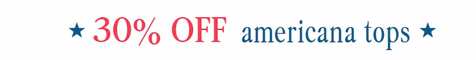 30% OFF americana tops