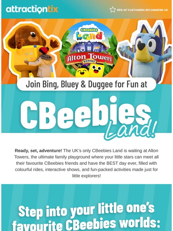 🌈 Big Smiles Start at CBeebies Land
