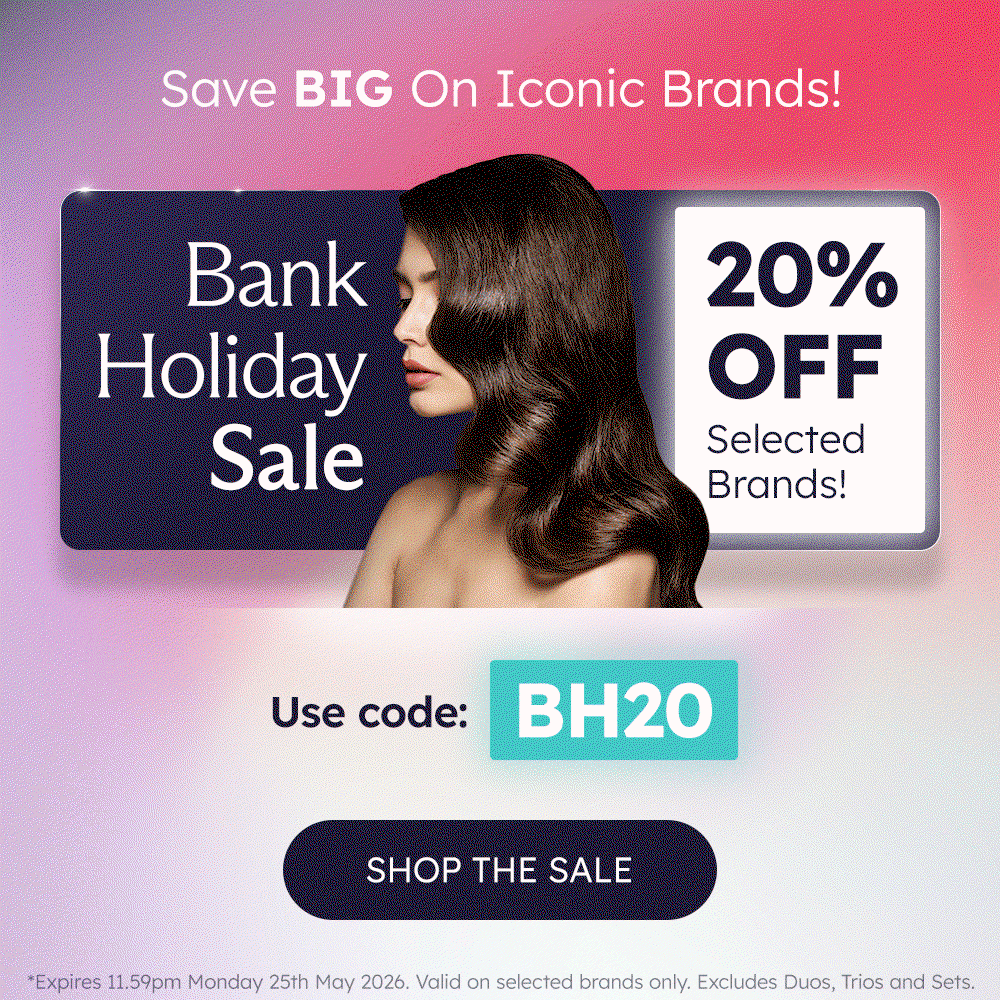 20% Off Selected Brands This Bank Holiday Weekend