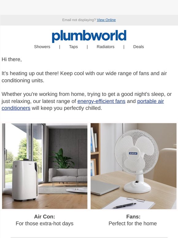 Beat The Heat - Limited Stock on Fans!