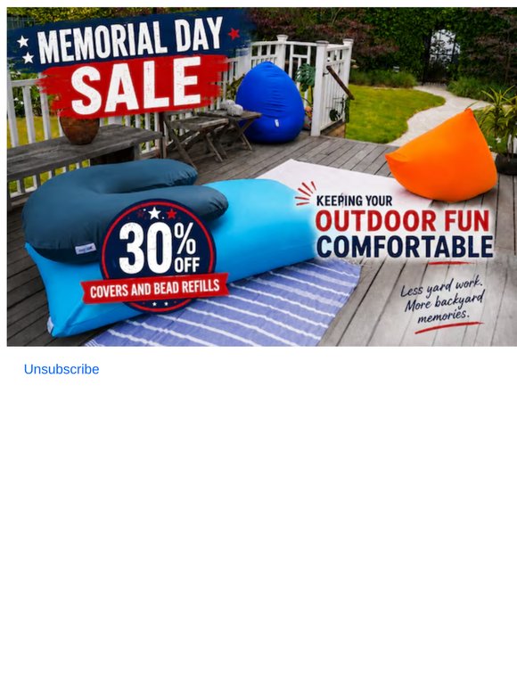 30% Off Covers + Refill Beads