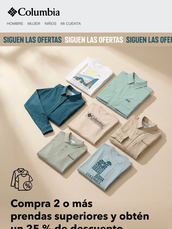 Compra 2 o más prendas superiores y obtén un -25 % 😍