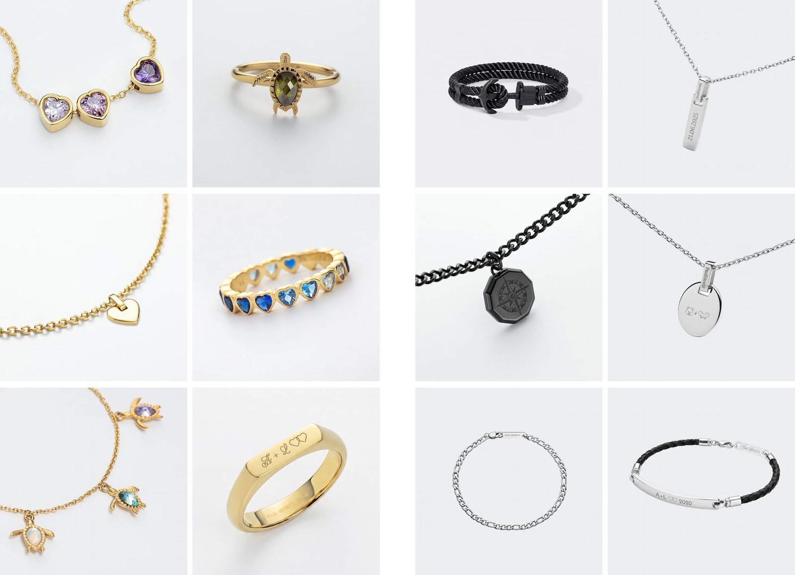 Schmuck für Frauen und Männer