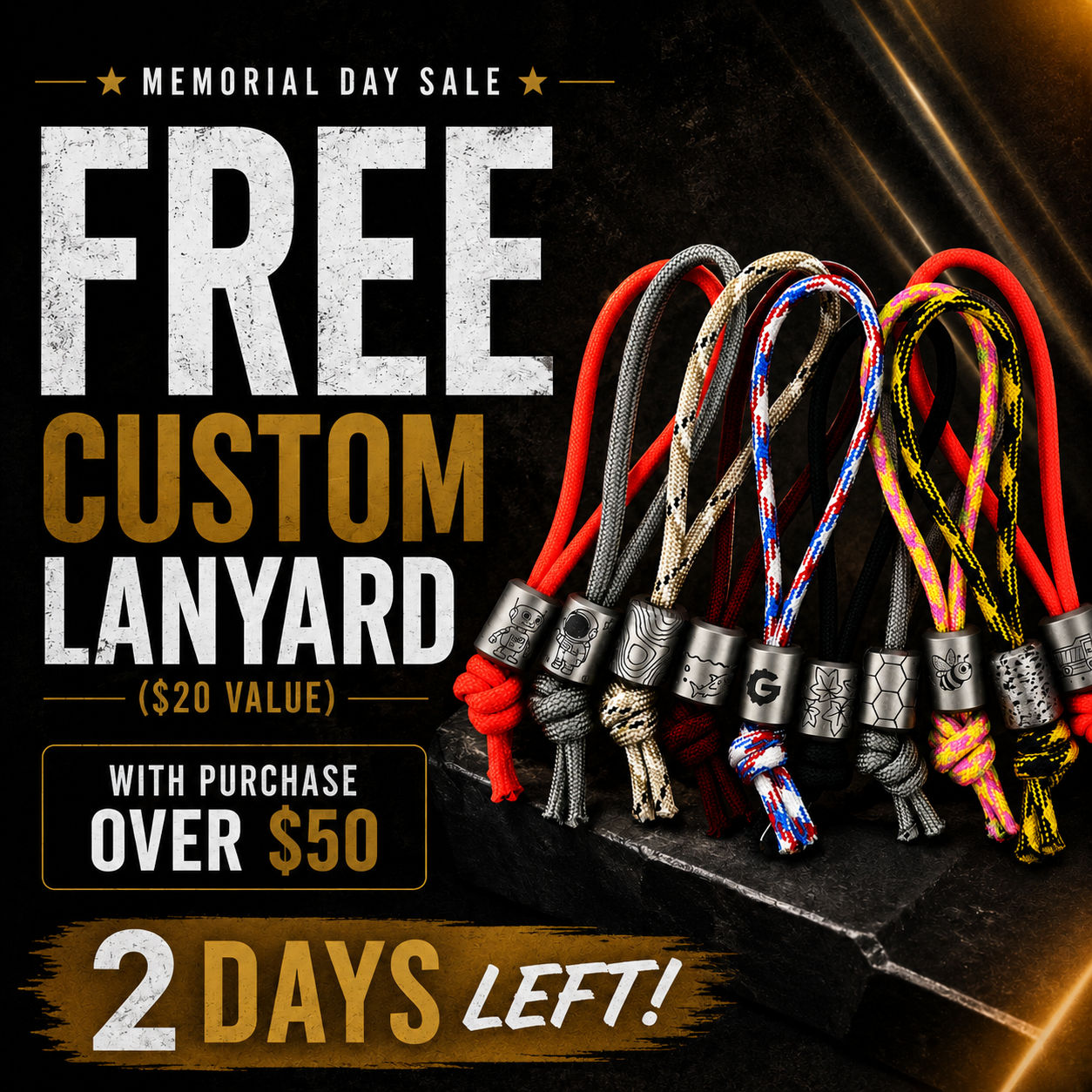 Free Custom Lantard