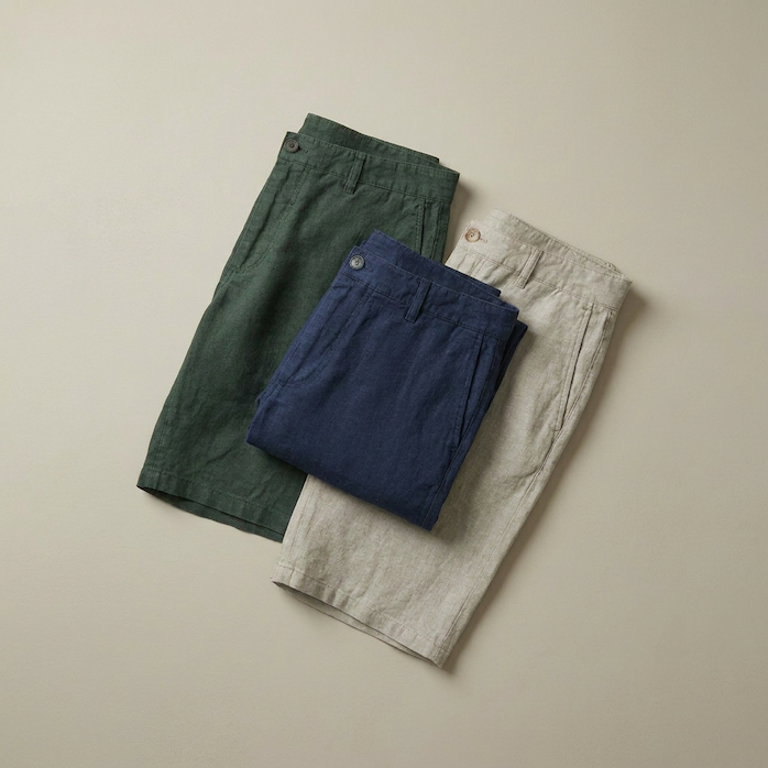 Shop Irish Linen Shorts