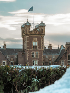 Crieff Hydro Hotel in the snow