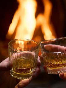 Whisky by the fire