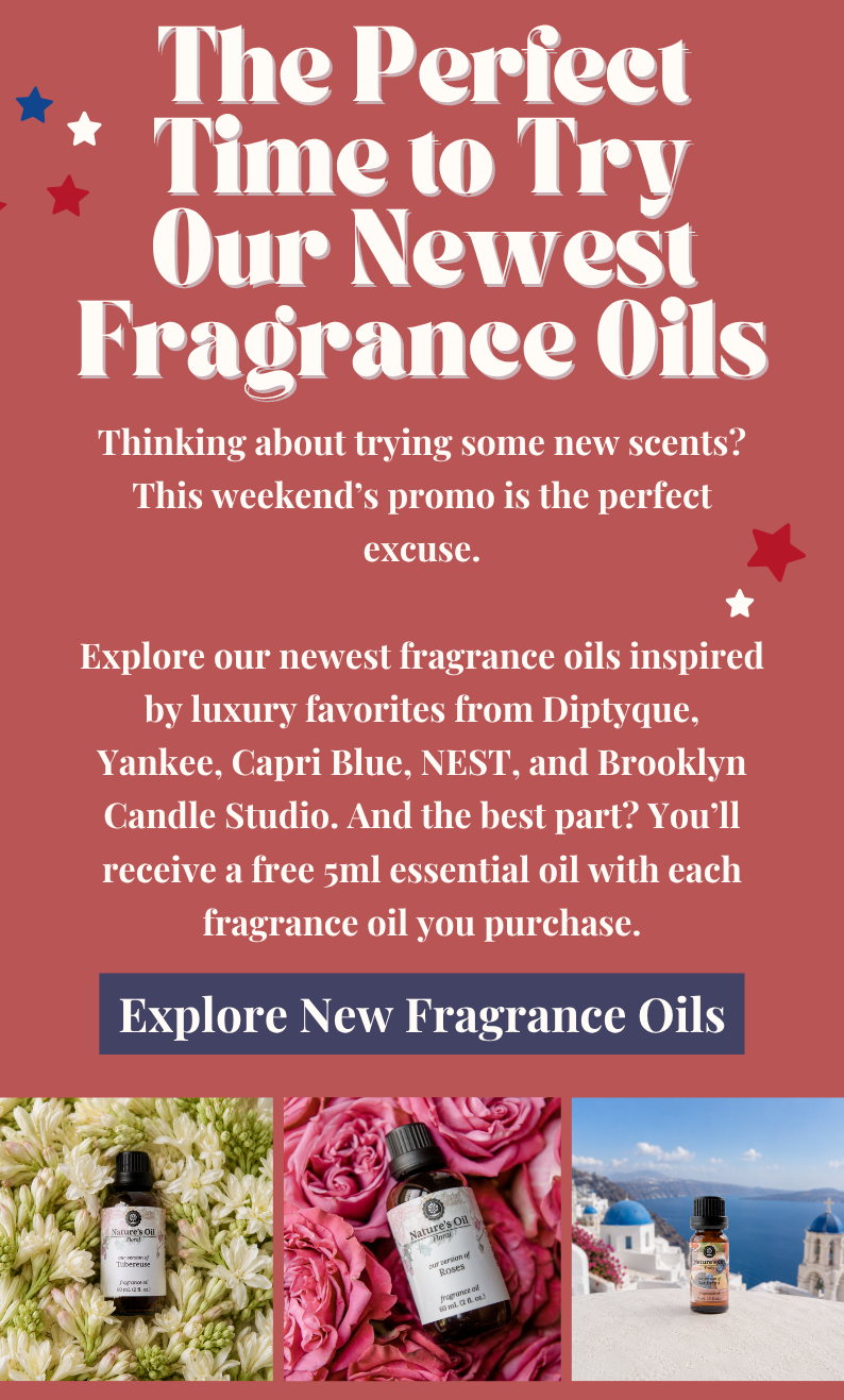 The Perfect Time to Try Our Newest Fragrance Oils