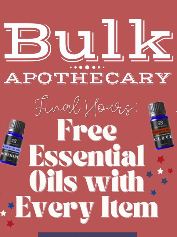 ❗Last Chance for Free Essential Oils!❗