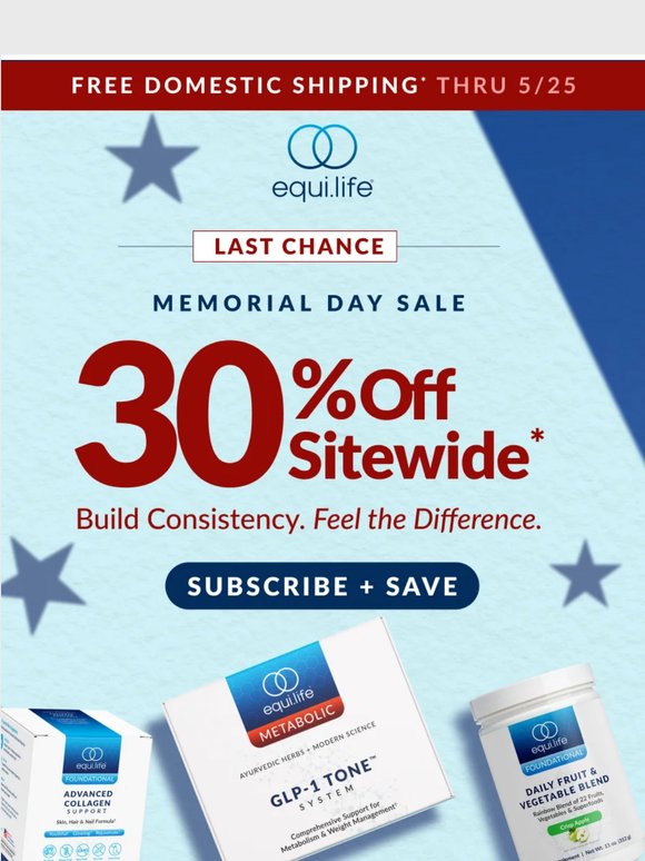 Your 30% off ends soon