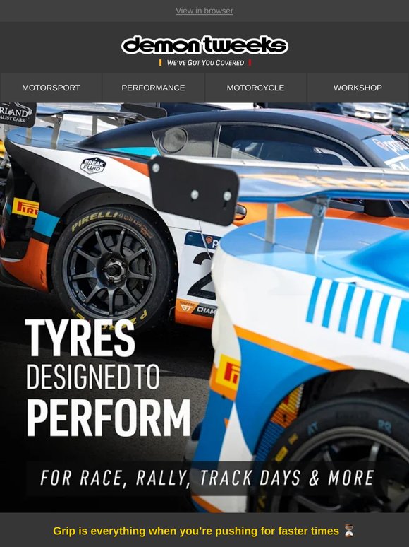 Motorsport Tyres Designed To Perform 📈