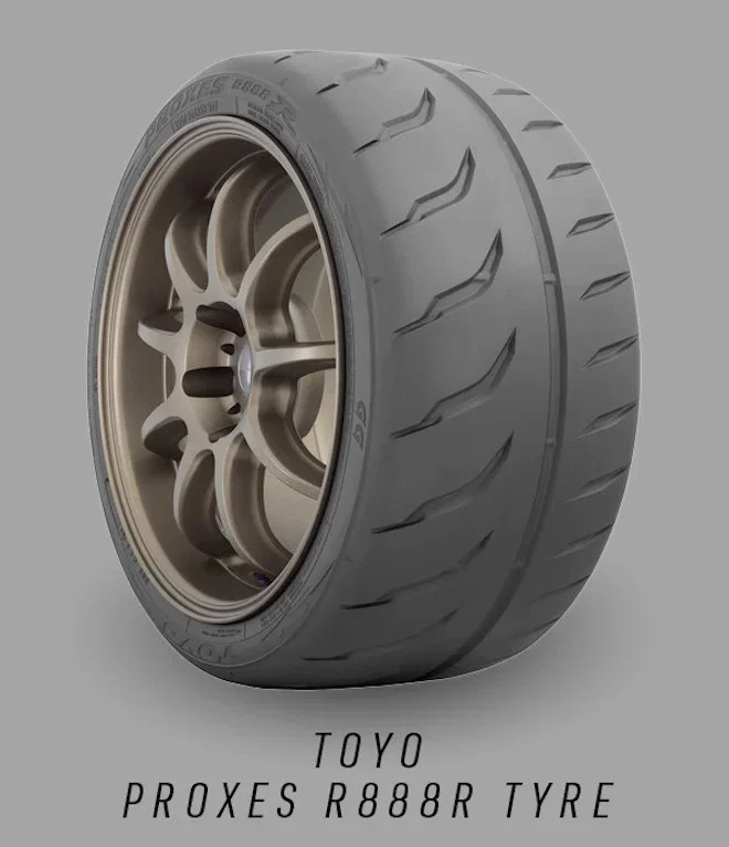 Toyo Proxes R888R Tyre