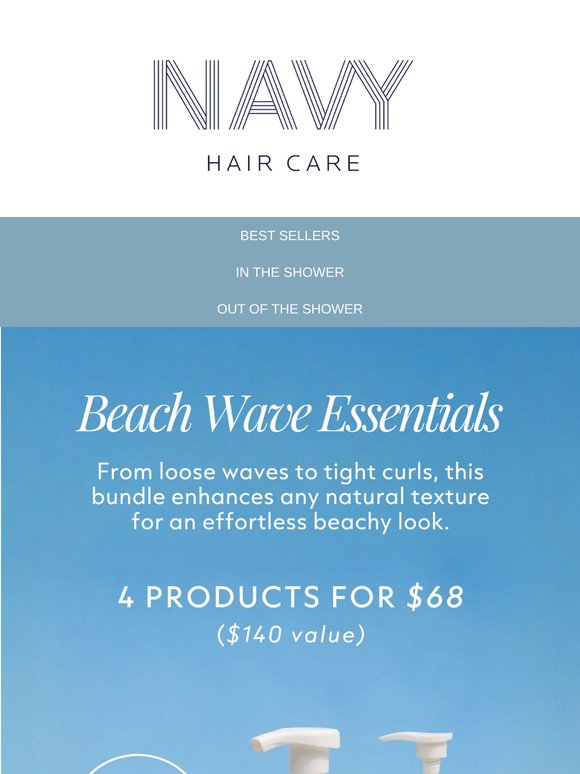 Andrea 4 beach-wave essentials for $68