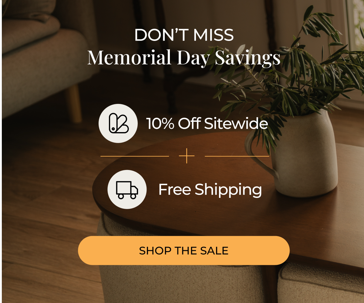Memorial Day Savings. 